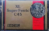 Compact Cassette Racal XL Super Ferric 45 Type I Normal 1982 UK