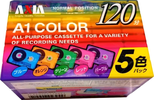 Compact Cassette AXIA A1 Color 120 Type I Normal 2012 China