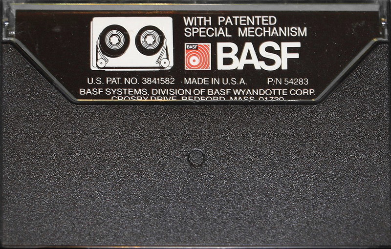 Compact Cassette BASF Headmaster Series 30 Type I Normal 1976 USA
