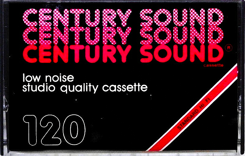 Compact Cassette Century Sound 120 Type I Normal 1978 USA