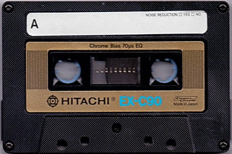 Compact Cassette Hitachi EX 90 Type II Chrome 1981 Europe
