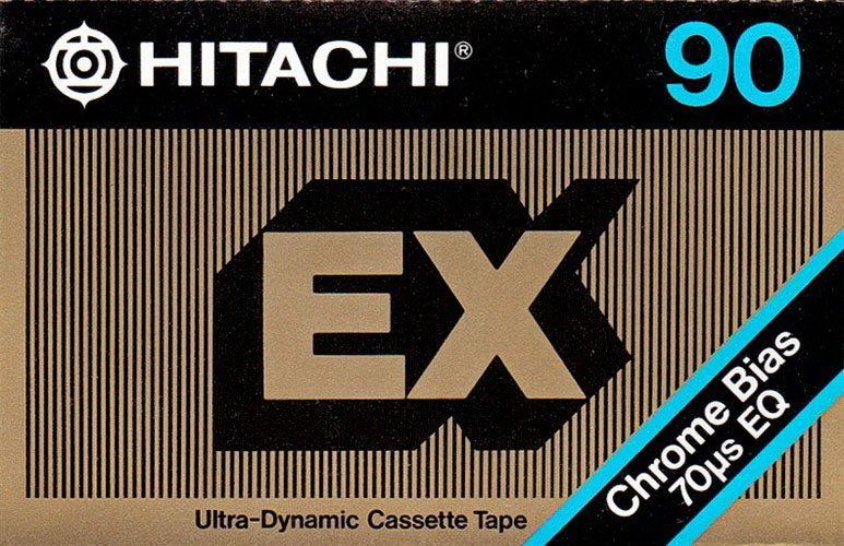 Compact Cassette Hitachi EX 90 Type II Chrome 1981 Europe