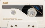 Compact Cassette AXIA GT-IIx 60 "GT-2x W 60" Type II Chrome 1989 Japan