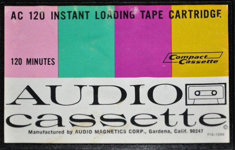 Compact Cassette Audio Magnetics 120 Type I Normal 1970 USA
