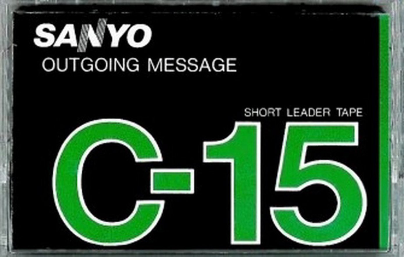 Compact Cassette Sanyo 15 Type I Normal 1986 Europe