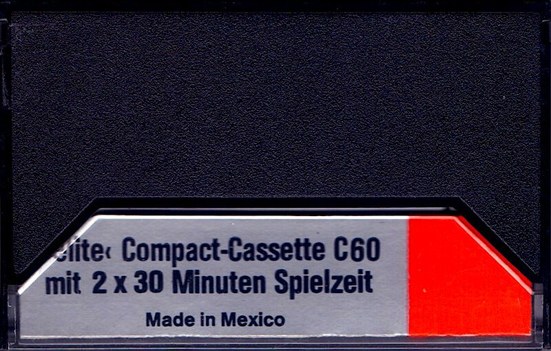 Compact Cassette Elite LH 60 Type I Normal 1976 Germany