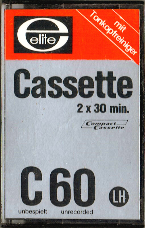 Compact Cassette Elite LH 60 Type I Normal 1976 Germany