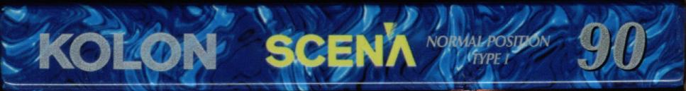 Compact Cassette Scena 90 "KOLON" Type I Normal 1988 Europe