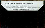 Compact Cassette TDK 60 Type I Normal 1970 USA