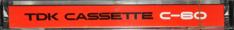 Compact Cassette TDK 60 Type I Normal 1970 USA