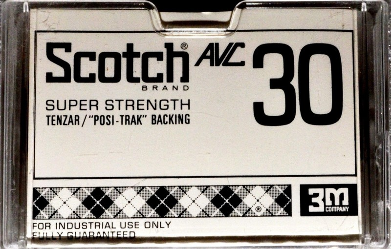 Compact Cassette Scotch AVC 30 Type I Normal USA
