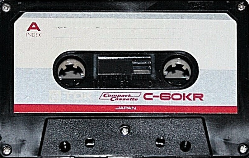 Compact Cassette TDK KR Krom 60 Type II Chrome 1971 USA