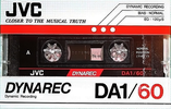 Compact Cassette JVC Dynarec DA1 60 Type I Normal 1983 Worldwide