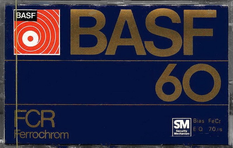 Compact Cassette BASF FCR 60 Type III Ferro Chrome 1978 Japan