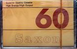 Compact Cassette Saxon 60 Type I Normal Hong Kong
