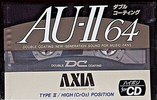 Compact Cassette AXIA AU-II 64 Type II Chrome 1991 Japan