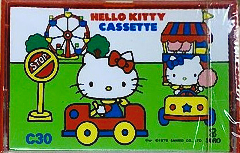 Compact Cassette TDK 30 "Hello Kitty" Type I Normal 1978 Japan