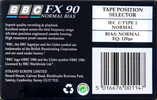 Compact Cassette BBC FX 90 Type I Normal 1988 UK