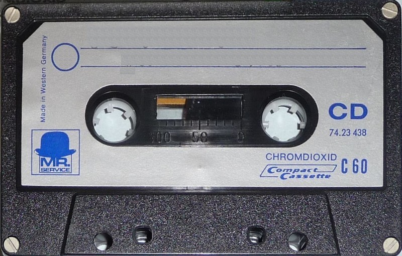 Compact Cassette Mr. Service 60 Type II Chrome 1982 Europe