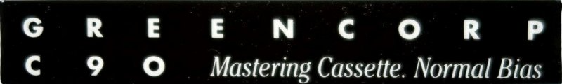 Compact Cassette Greencorp 90 Type I Normal 1995 Australia