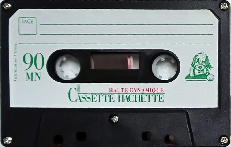 Compact Cassette Hachette Haute Dynamique 90 Type I Normal 1977 France