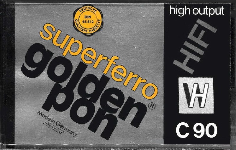 Compact Cassette Golden Pon 90 Type I Normal 1979 Germany