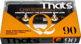 Compact Cassette Thats Q 90 Type II Chrome 1987 Japan