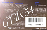Compact Cassette AXIA GT-IIx 54 Type II Chrome 1988 Japan