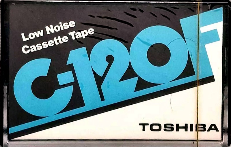 Compact Cassette Toshiba F 120 "C-120F" Type I Normal 1977 Japan
