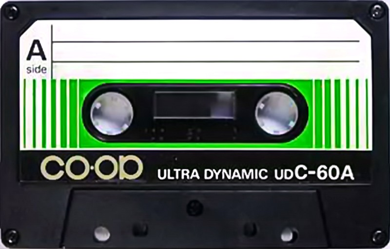 Compact Cassette CO-OP UD 60 Type I Normal 1977 Japan