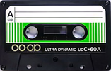Compact Cassette CO-OP UD 60 Type I Normal 1977 Japan