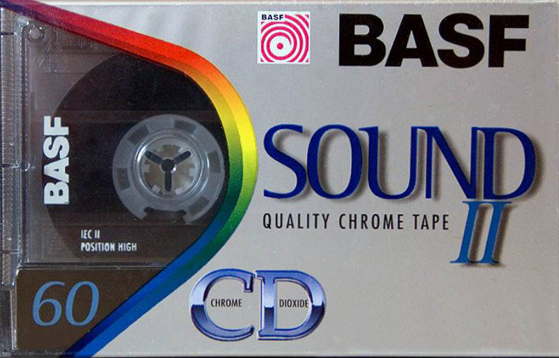 Compact Cassette BASF Sound 60 Type II Chrome 1998 Europe