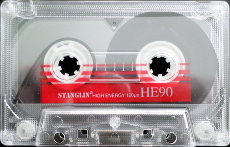 Compact Cassette Stanglin HE 90 Type I Normal Hong Kong