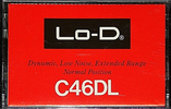 Compact Cassette Lo-D DL 46 Type I Normal 1978 Japan
