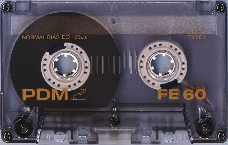 Compact Cassette PDM FE 60 Type I Normal 1990 Europe