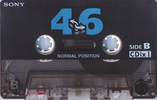 Compact Cassette Sony CDix I 46 "C-46CDX1C" Type I Normal 1995 Japan