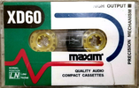 Compact Cassette Maxim XD 60 Type I Normal 1998 UK