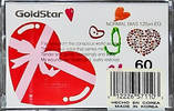 Compact Cassette Goldstar Fun 60 "I Love you" Type I Normal 1992 Europe, North America