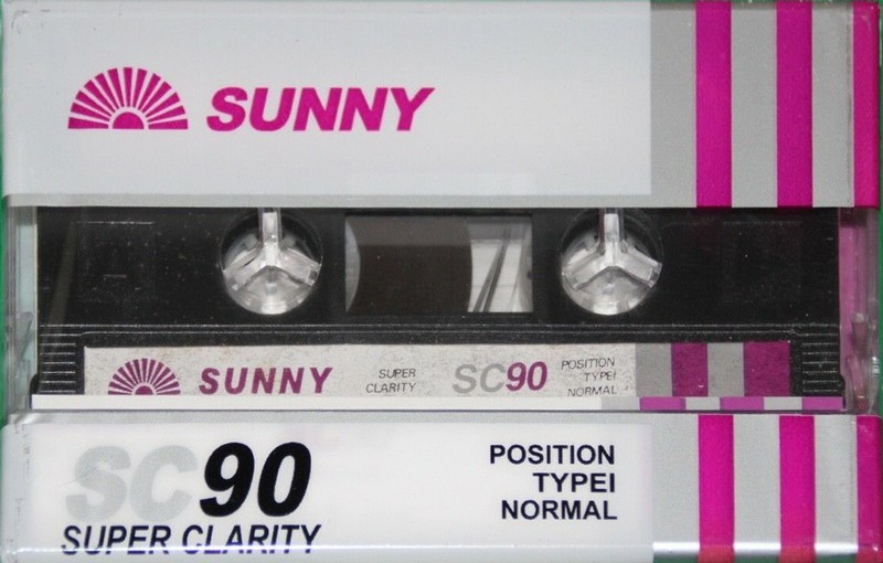 Compact Cassette Sunny SC 90 Type I Normal Indonesia