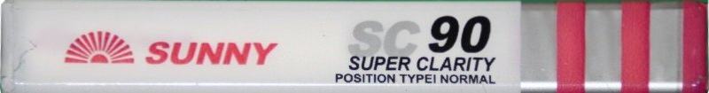Compact Cassette Sunny SC 90 Type I Normal Indonesia
