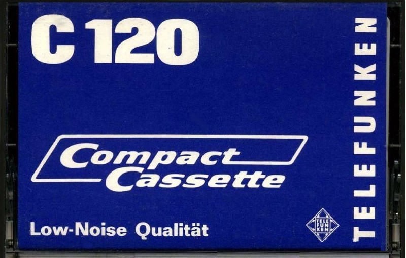 Compact Cassette Telefunken 120 Type I Normal 1974 Germany