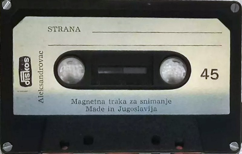 Compact Cassette Diskos 45 Type I Normal Yugoslavia
