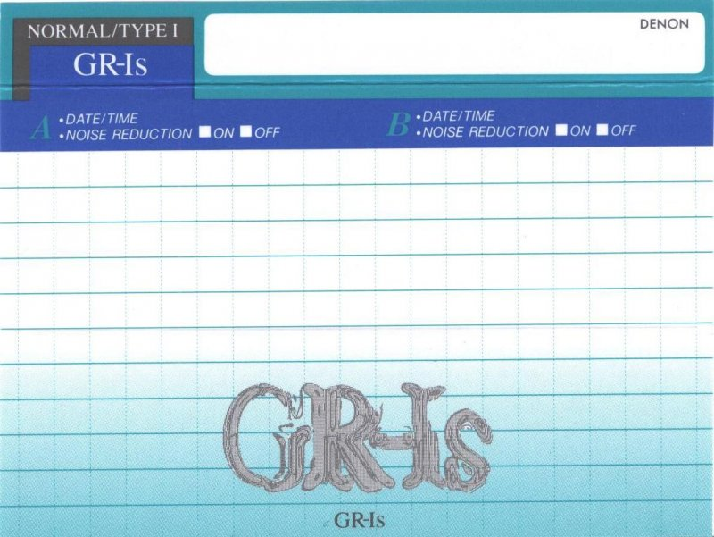 Compact Cassette Denon GR-Is 46 Type I Normal 1992 Japan