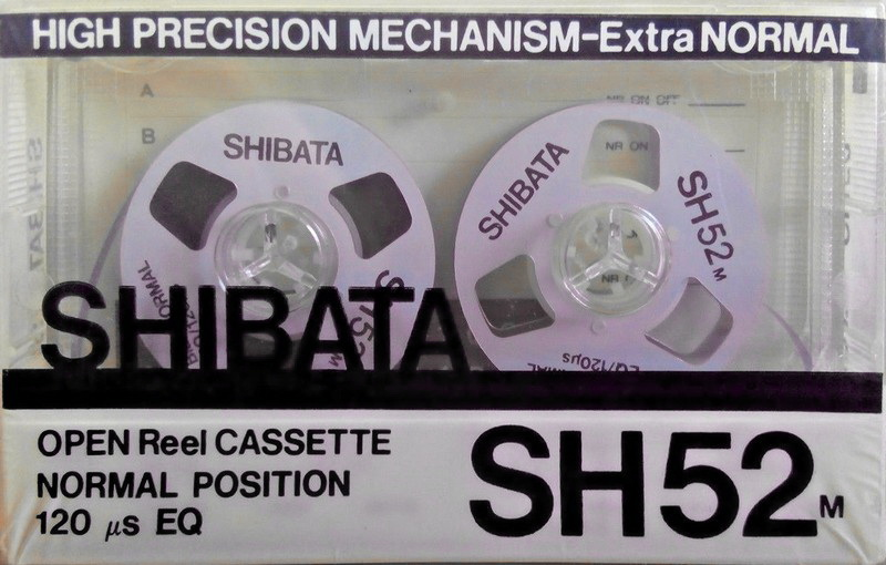 Compact Cassette Shibata 52 "SH52M" Type I Normal Hong Kong