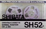 Compact Cassette Shibata 52 "SH52M" Type I Normal Hong Kong