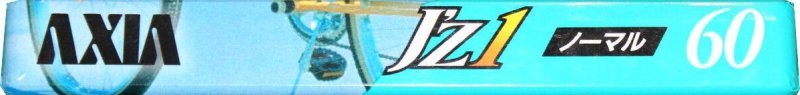 Compact Cassette AXIA J`z 1 60 "JZ1C 60" Type I Normal 1995 Japan