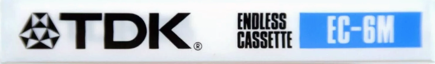 Compact Cassette TDK EC Endless 6 "EC-6M" Endless Cassette 1987 Europe