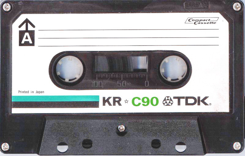 Compact Cassette TDK KR Krom 90 Type II Chrome 1973 Europe, USA