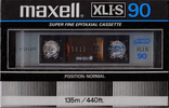 Compact Cassette Maxell XLI-S 90 Type I Normal 1982 USA