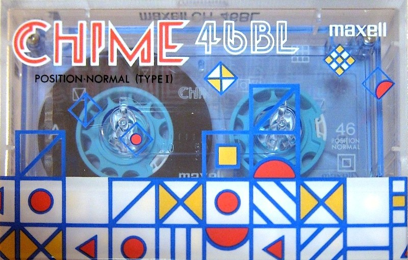Compact Cassette Maxell Chime 46 "46BL" Type I Normal 1989 Japan